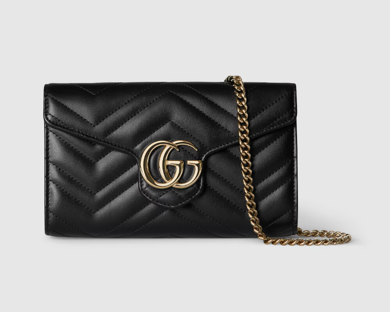 Gucci Marmont wallet on chain