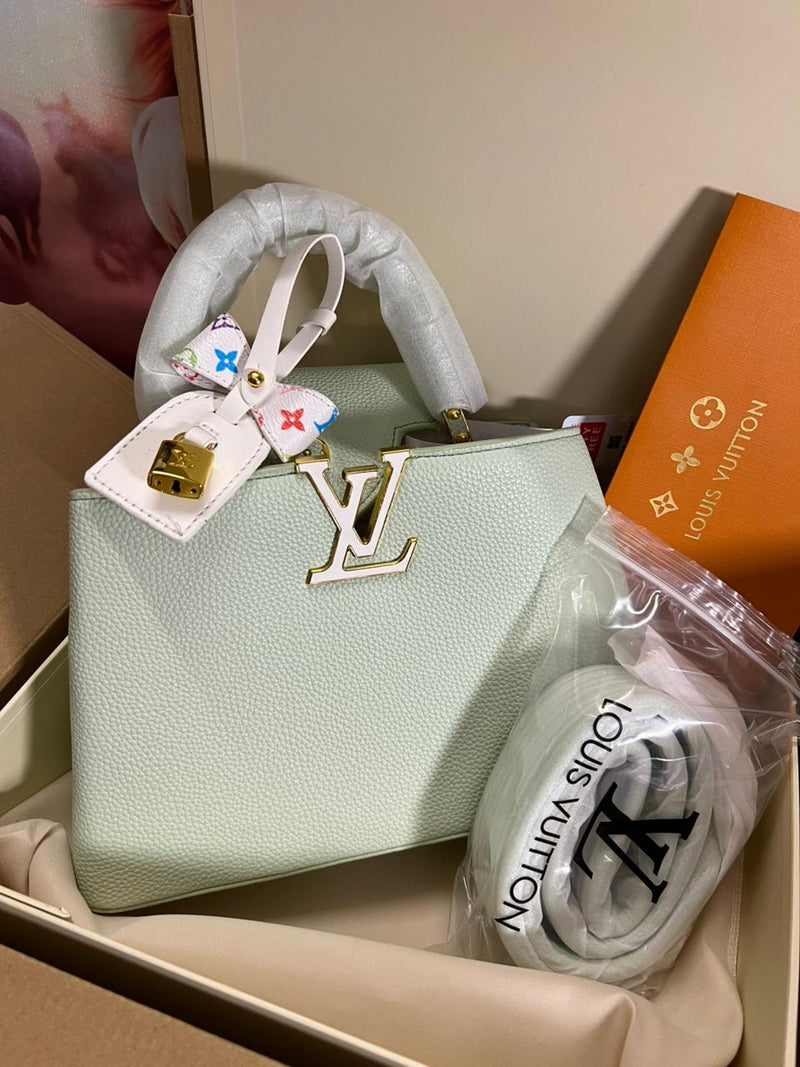 Louis Vuitton Capucines Green