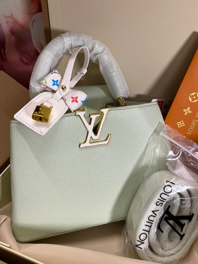 Louis Vuitton Capucines Green