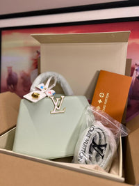 Louis Vuitton Capucines Green