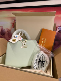 Louis Vuitton Capucines Green