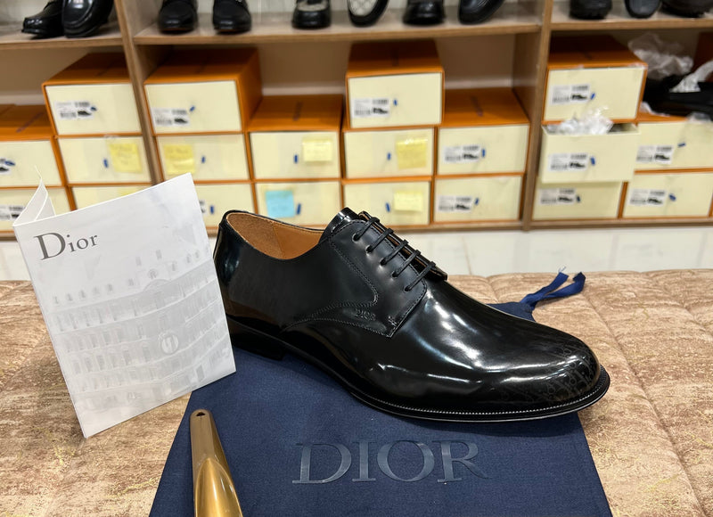 Dior Logo Printed Timeless Oxford Shoes