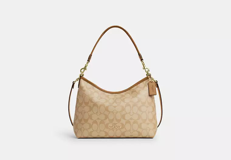 Coach Laurel Shoulder Bag In Signature Canvas