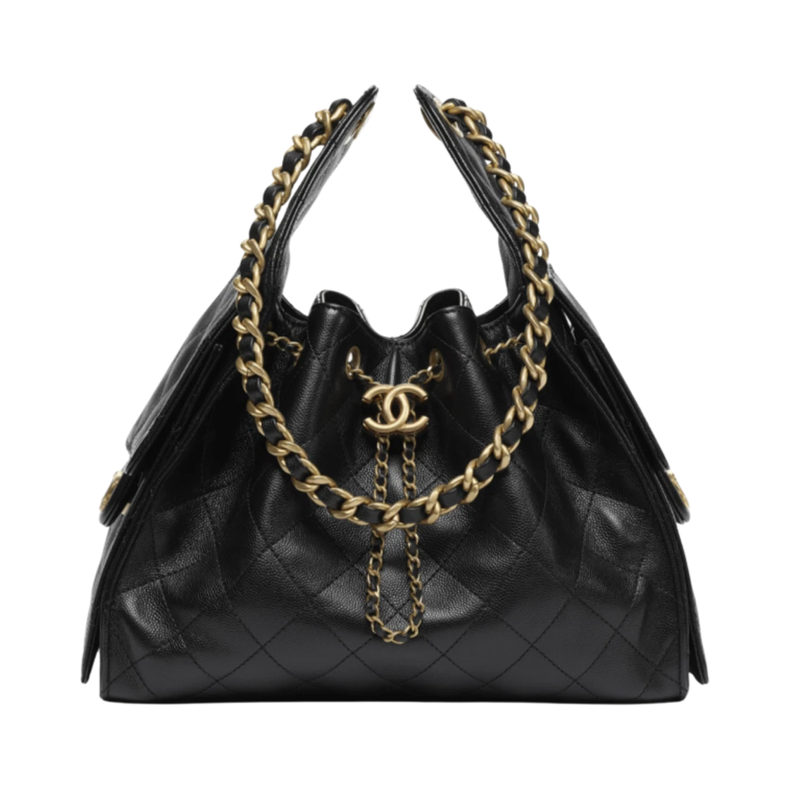 Chanel 25 Handbag Grained Calfskin