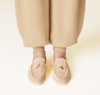 Loro Piana Summer Charms Walk Loafer  Suede