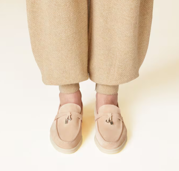 Loro Piana Summer Charms Walk Loafer  Suede