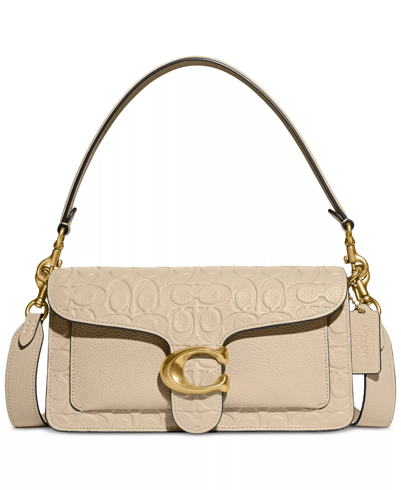 COACH – Embossed Signature Leather Tabby 26