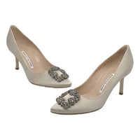 Manolo Blahnik Hangisi cloth heels