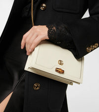 Gucci - Diana Mini leather shoulder bag