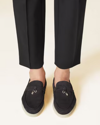 Loro Piana Summer Charms Walk Loafer  Suede