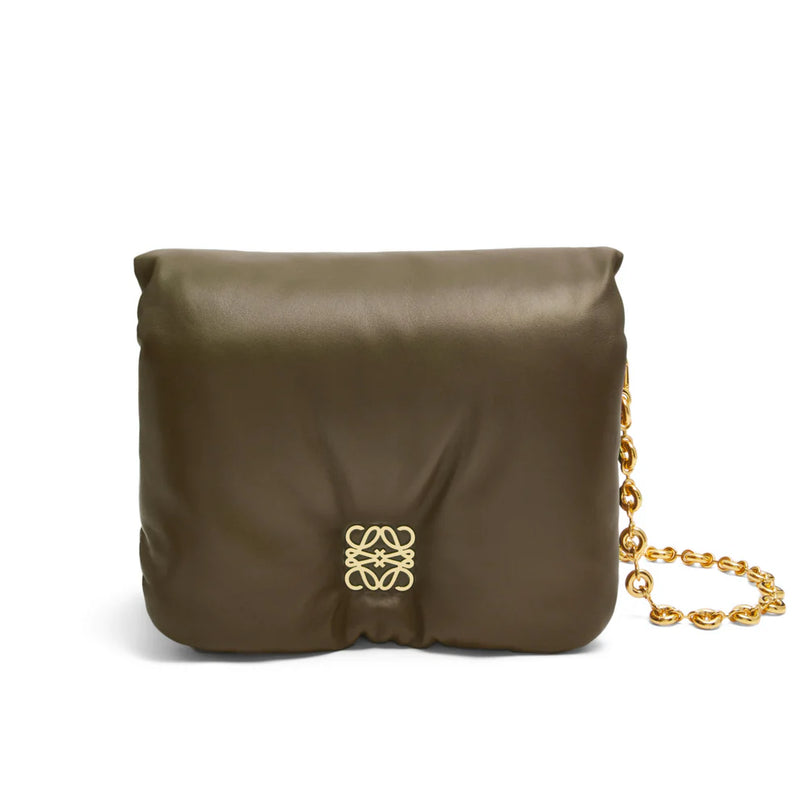 Loewe Goya Puffer leather shoulder bag