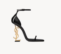 Saint Laurent Opyum Sandals in Patent Leather