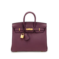 Hermès Cassis Togo Birkin Gold Hardware
