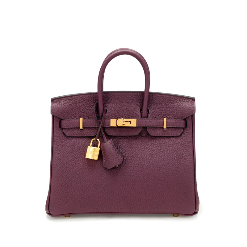 Hermès Cassis Togo Birkin Gold Hardware