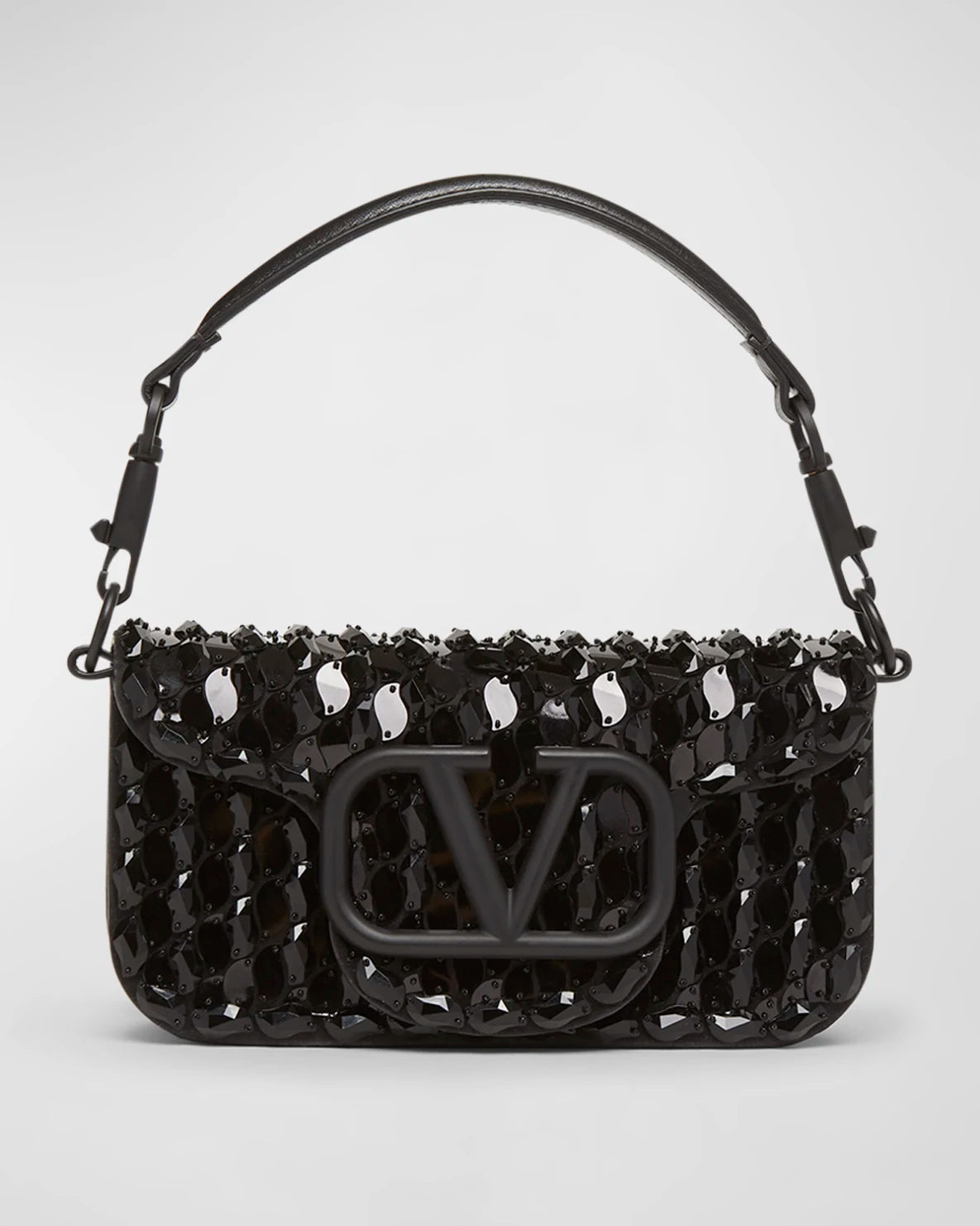 Valentino – Loco Crystal Black Evening Bag