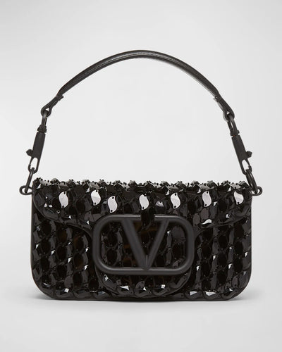 Valentino – Loco Crystal Black Evening Bag