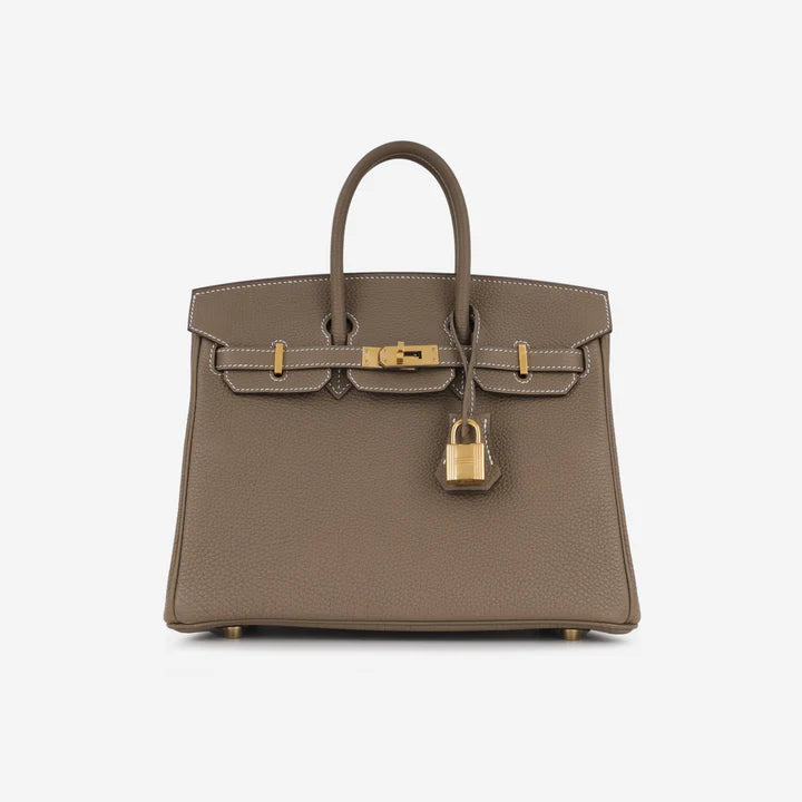 Hermès Birkin 25 – Etoupe Togo | Gold Hardware