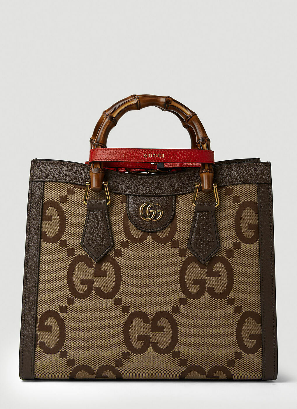 Gucci - Diana Jumbo GG Tote Bag in Brown