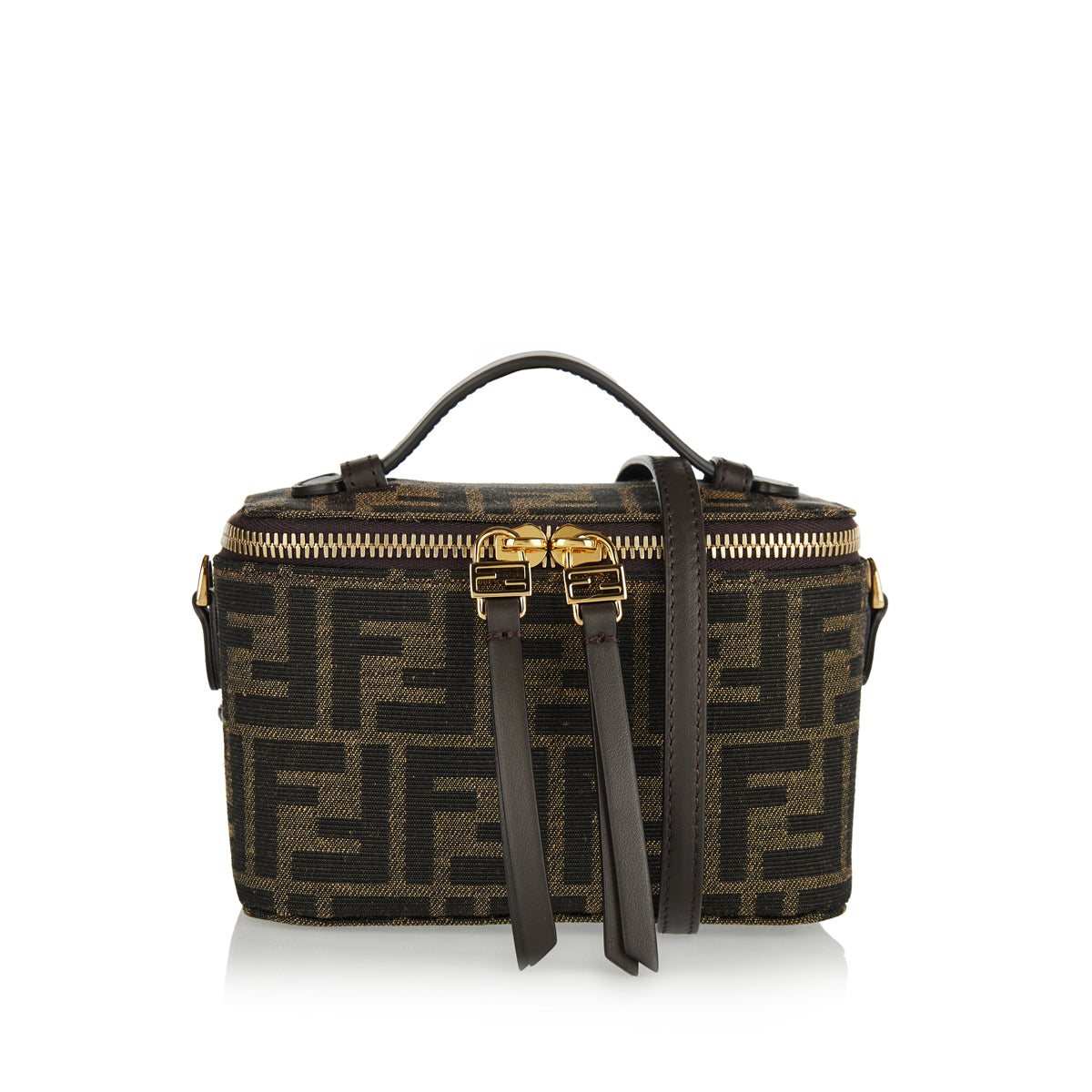 FENDI Vanity FF-pattern bag