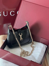 Gucci Jackie Notte mini bag in black leather