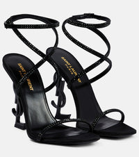 YSL - Opyum 110 crystal-embellished sandals