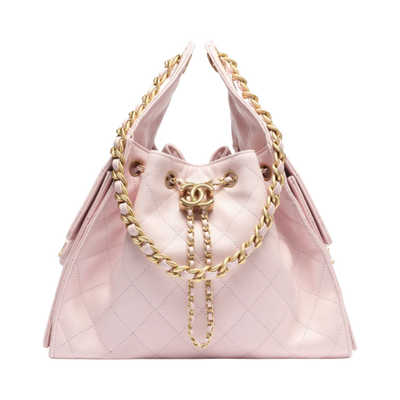 Chanel 25 Handbag Grained Calfskin