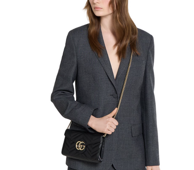 Gucci Marmont wallet on chain