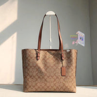 Coach Monogram Mollie Tote In Signature Canvas