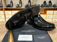 YSL Black Major Loafers