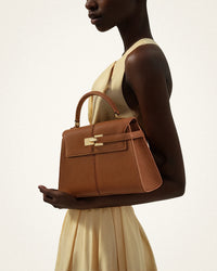 JW PEI Elise Large Top Handle Bag - White