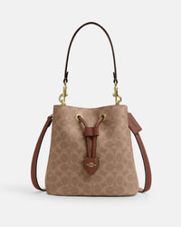 Coach Rowan Bucket Bag In Signature Canvas