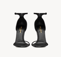 Saint Laurent Opyum Sandals in Patent Leather