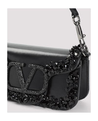 Valentino Locò small shoulder bag with Swarovski crystals