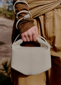 Polene Béri Edition Textured Chalk