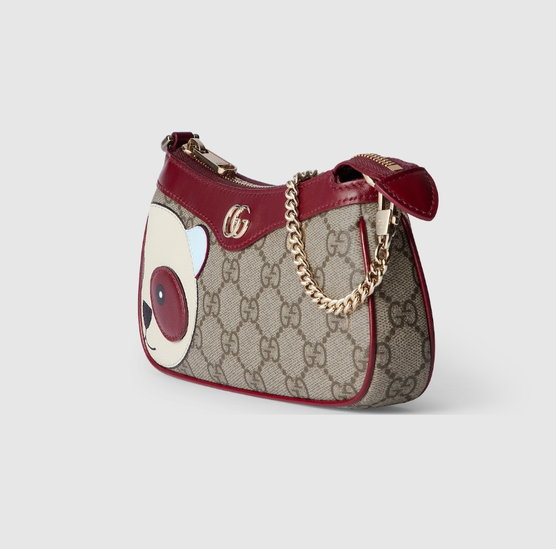 Gucci GG Mini Bag with Panda Detail