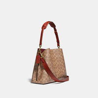 Coach Willow Shoulder Bag In Signature Canvas