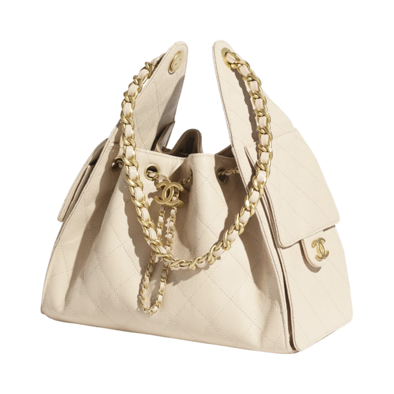 Chanel 25 Handbag Grained Calfskin