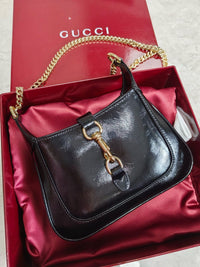 Gucci Jackie Notte mini bag in black leather
