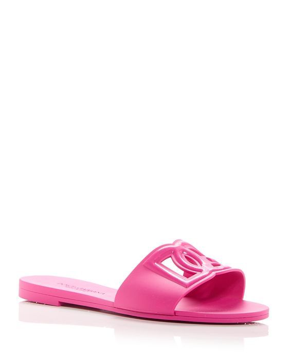 Dolce & Gabbana Rubber Beachwear Sliders