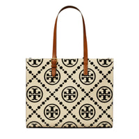 Tory Burch T Monogram Contrast Embossed Tote