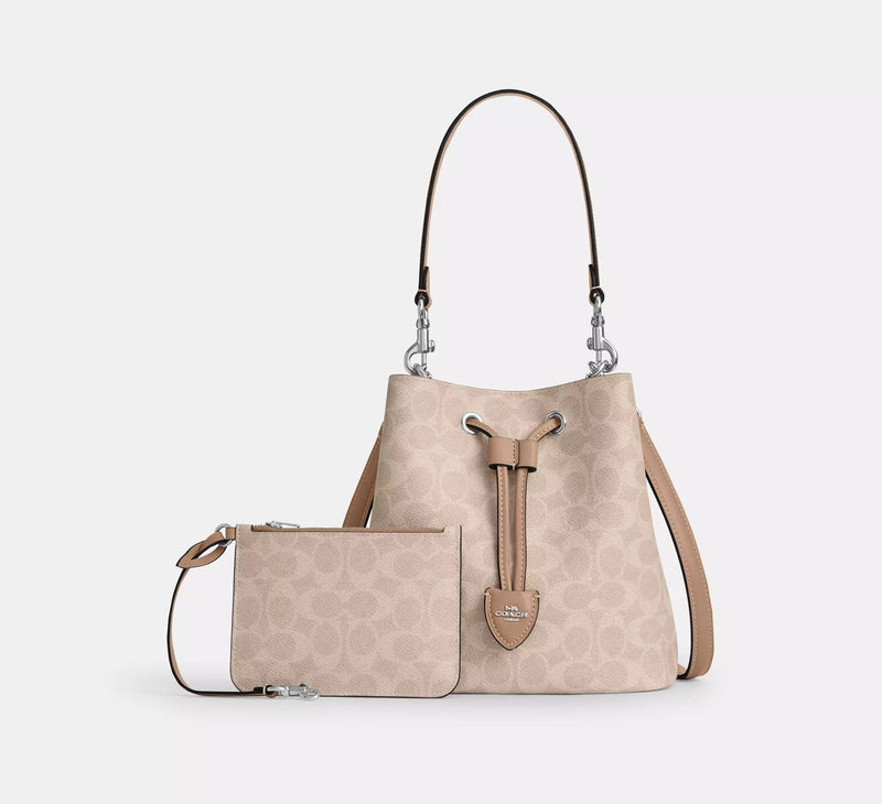 Coach Rowan Bucket Bag In Signature Canvas