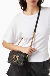 PINKO Love Click Crossbody Bag