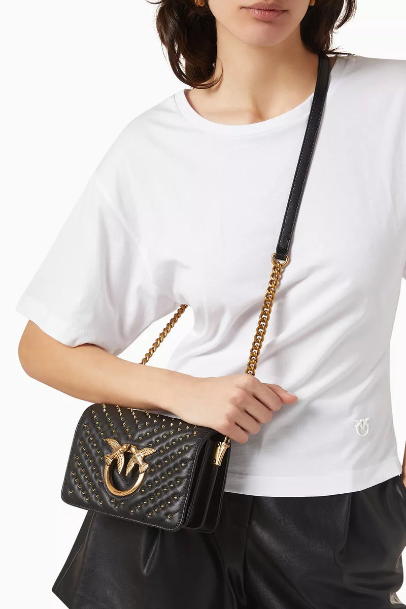 PINKO Love Click Crossbody Bag