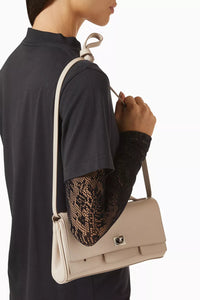 Balenciaga Genuine Leather Designer Lock Clasp Shoulder Handbag