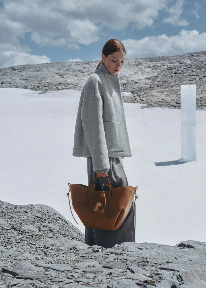 Polene Cyme Edition Textured Camel