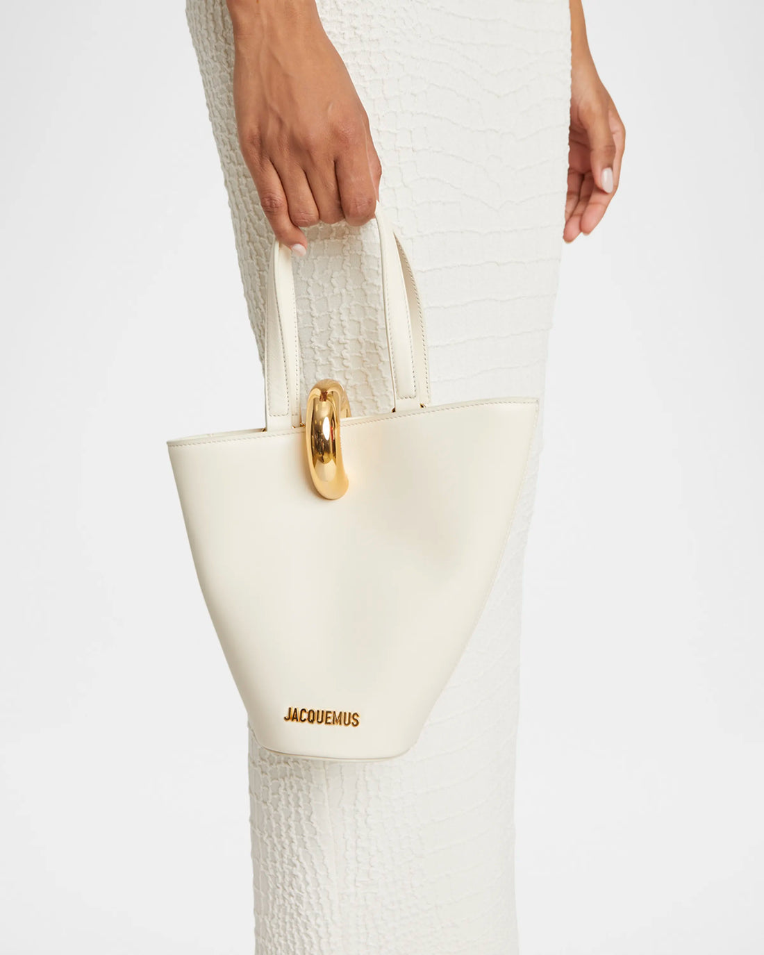 Jacquemus Le Petit Bambola Leather Top Handle Bag