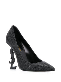 Saint Laurent Opyum glitter pumps