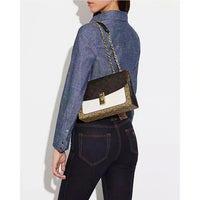 Coach Lane Shoulder Bag In Colorblock Signature