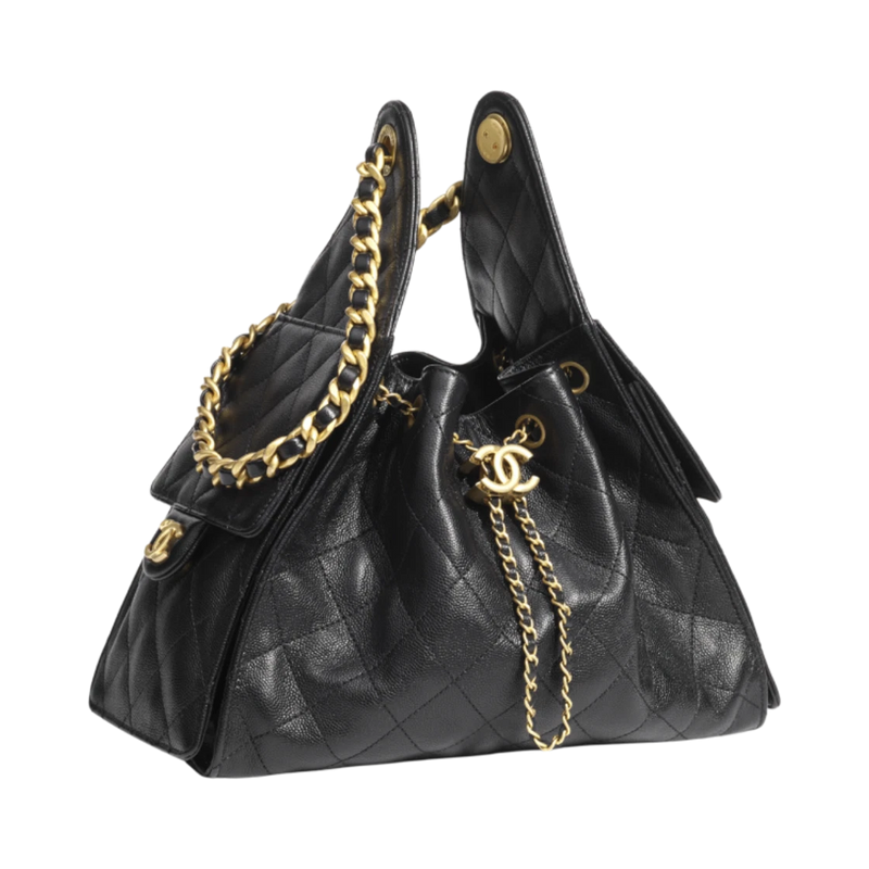 Chanel 25 Handbag Grained Calfskin