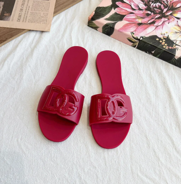 Dolce & Gabbana Rubber Beachwear Sliders
